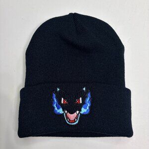Pokemon Mega Charizard X Beanie Face Embroidered Stocking Hat Unisex Anime Gift